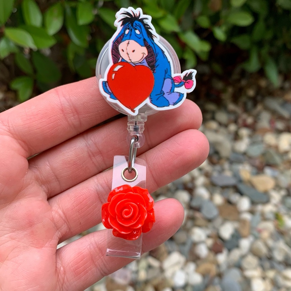 Eeyore Badge Holder